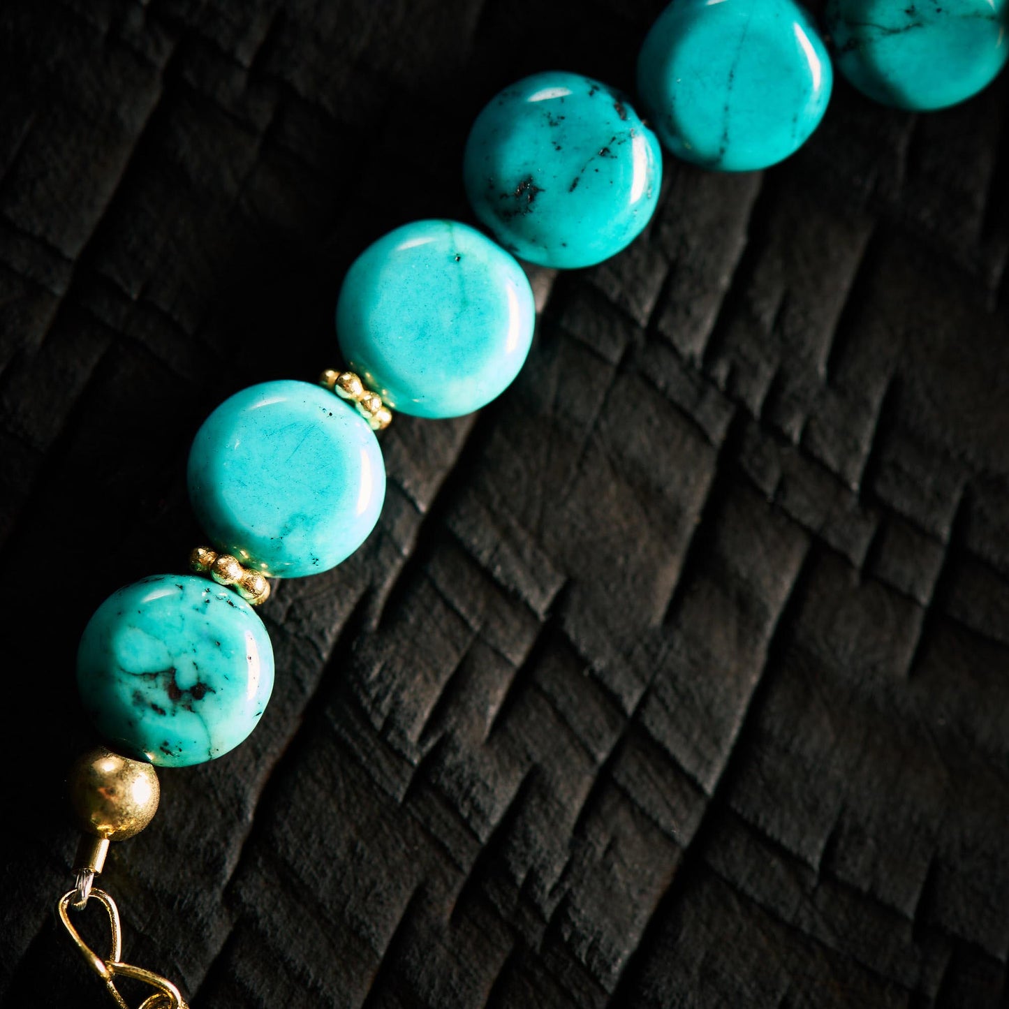 Bracelet en Cornaline, Turquoise, Nacre et Lapis Lazuli