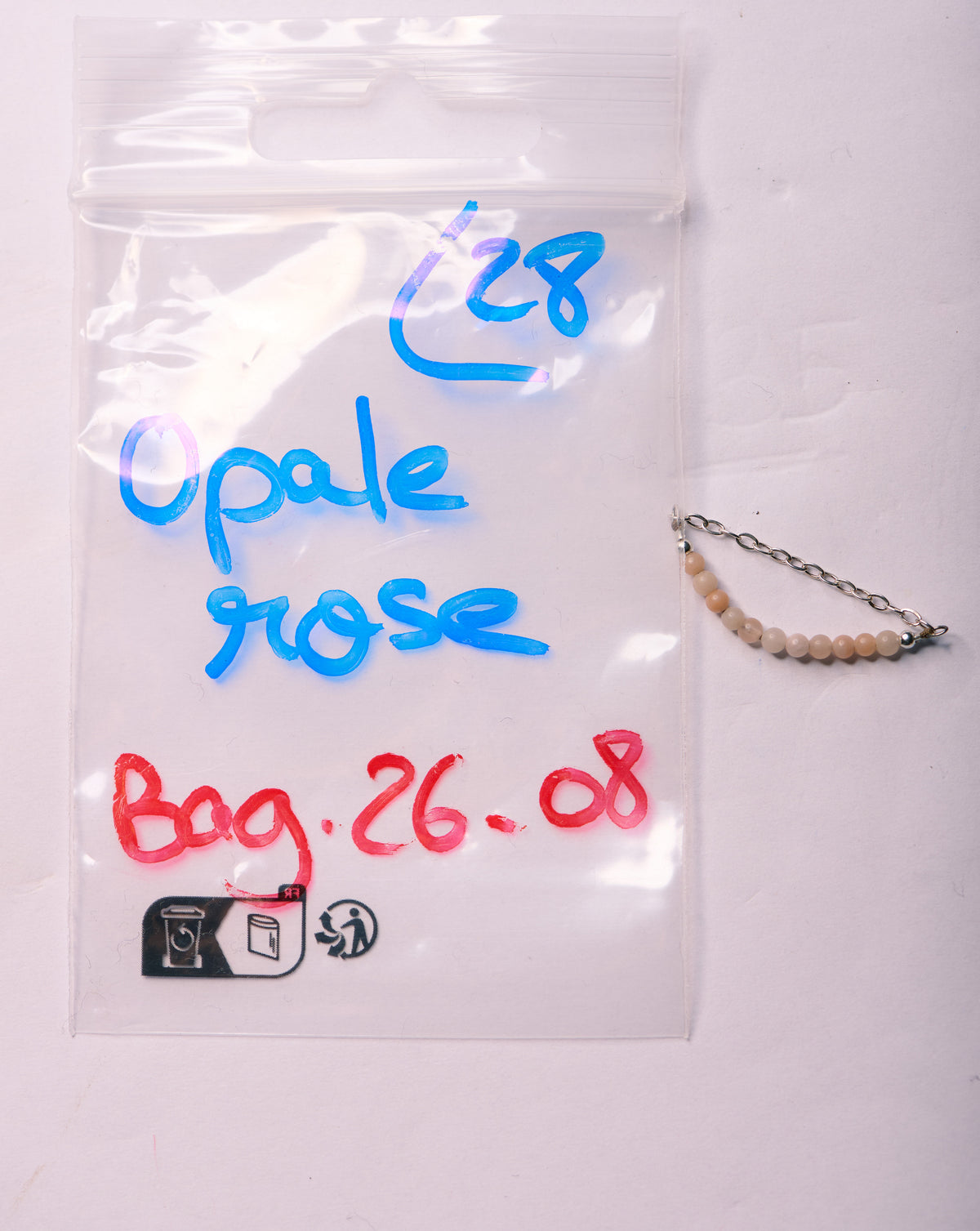 Bagues en Opale Rose