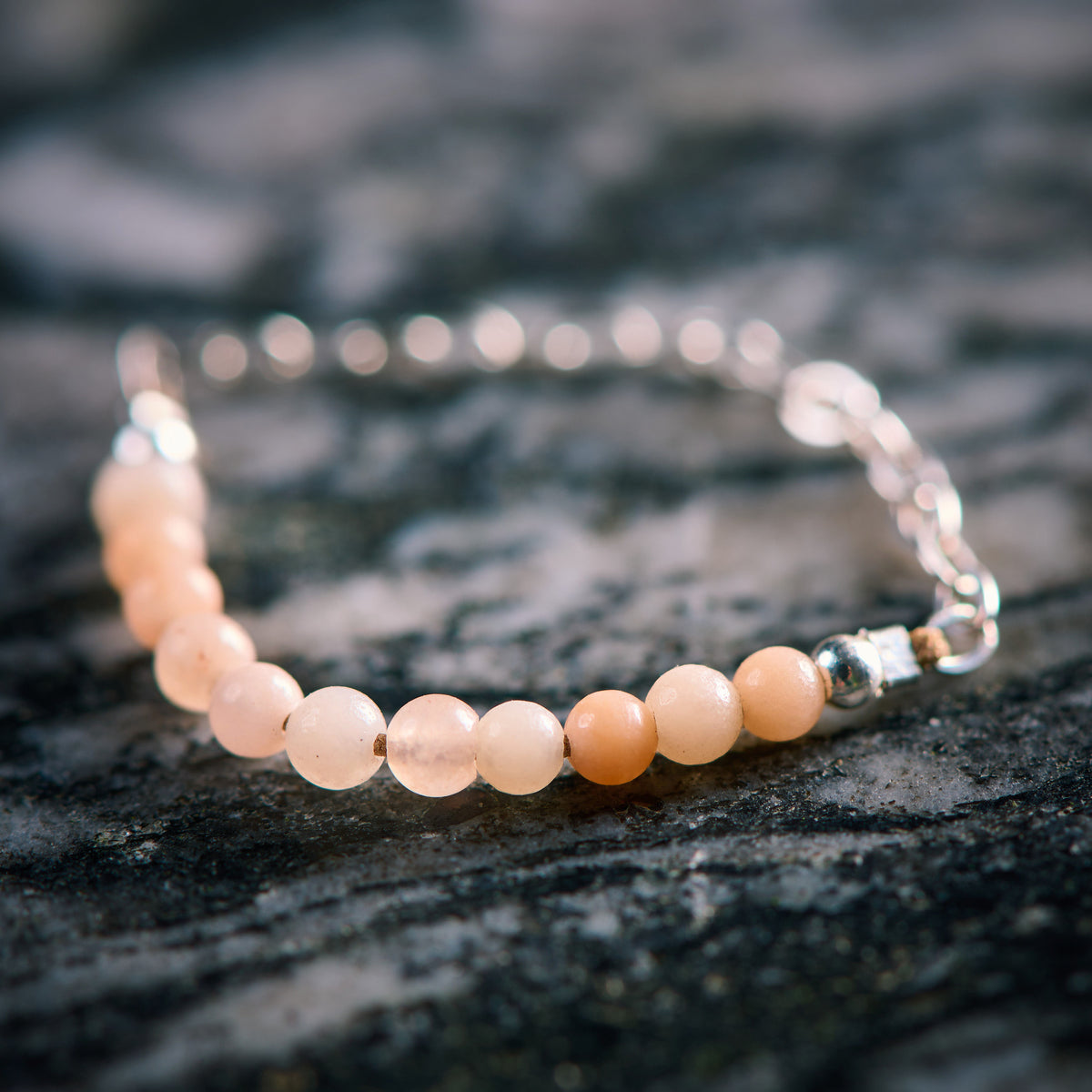 Bague en Opale Rose