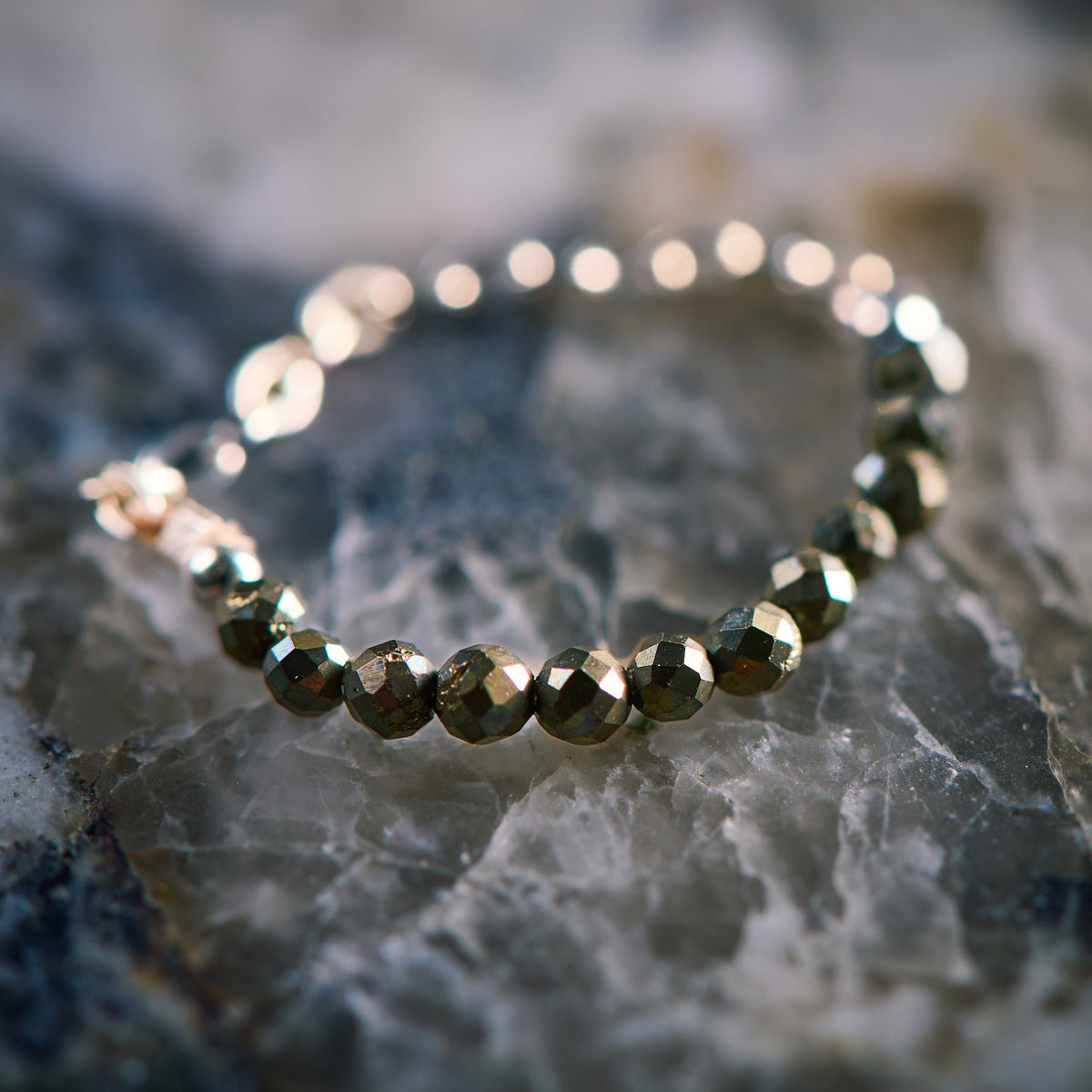 Bague en Pyrite