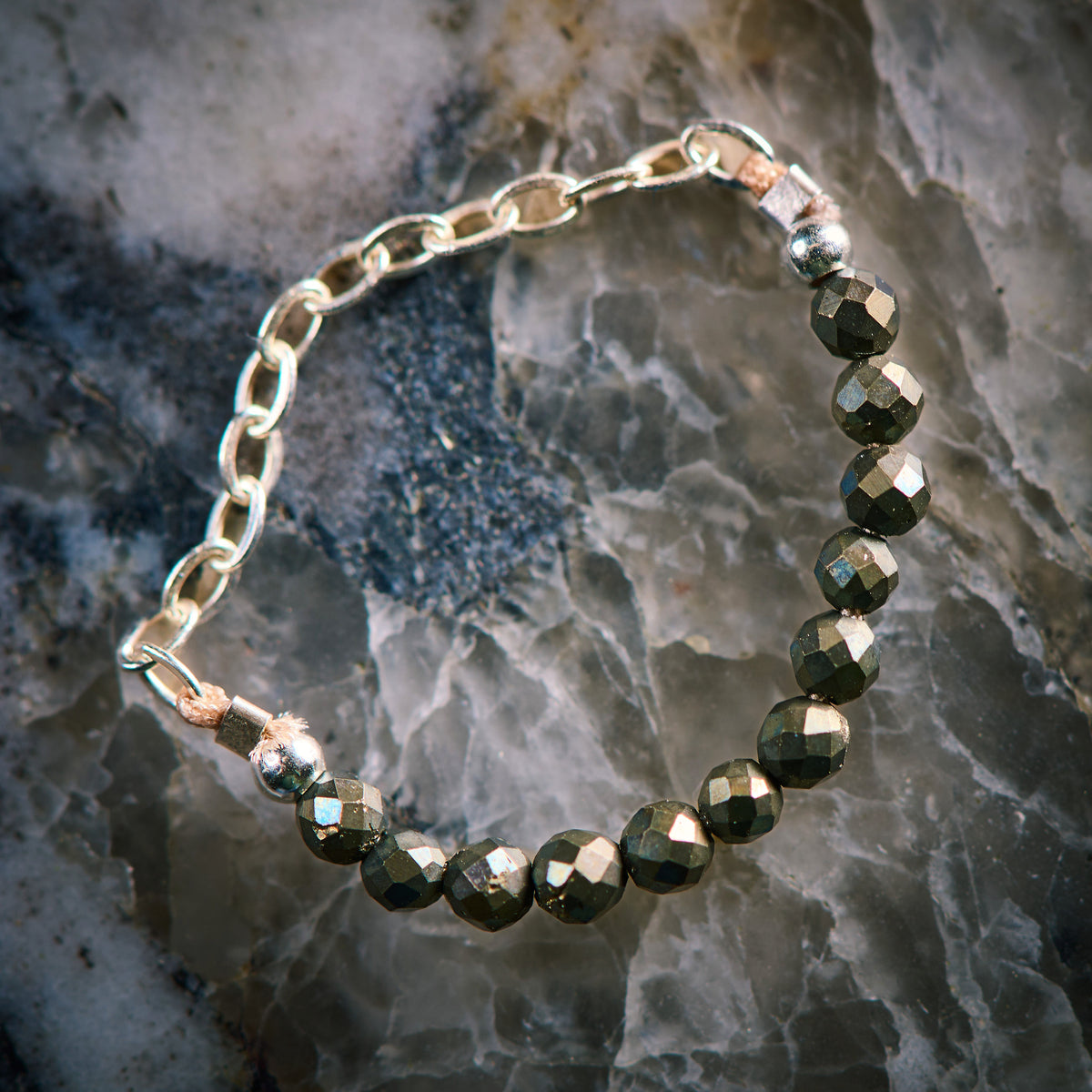 Bague en Pyrite