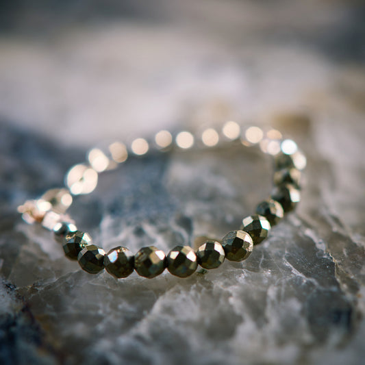 Bague en Pyrite