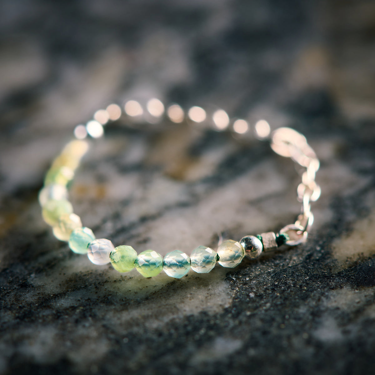 Bague en Chrysoprase