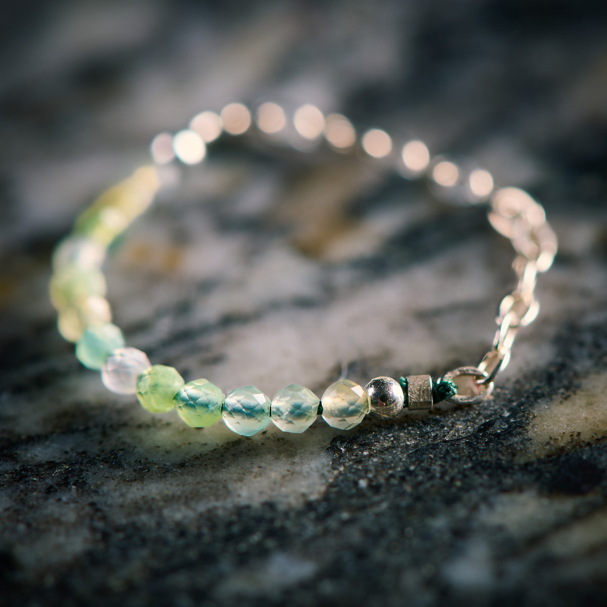 Bague en Chrysoprase