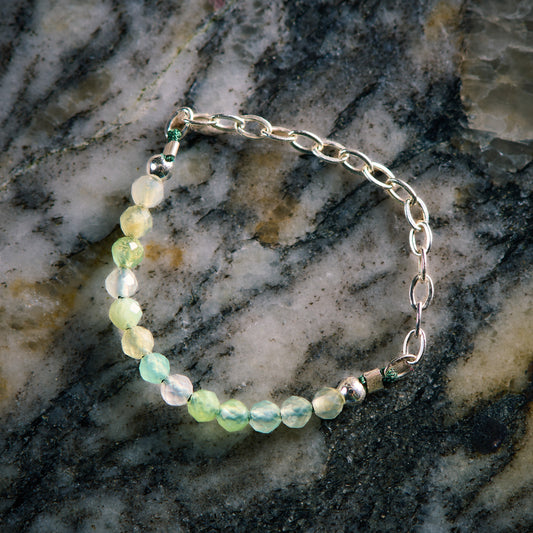 Bague en Chrysoprase