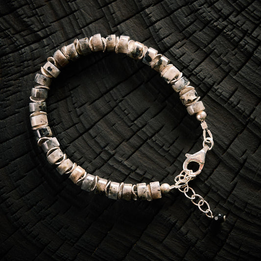 Bracelet en Larvikite