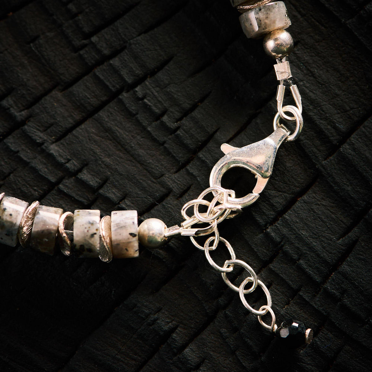 Bracelet en Larvikite