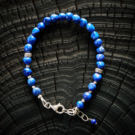 Bracelet en Lapis Lazuli