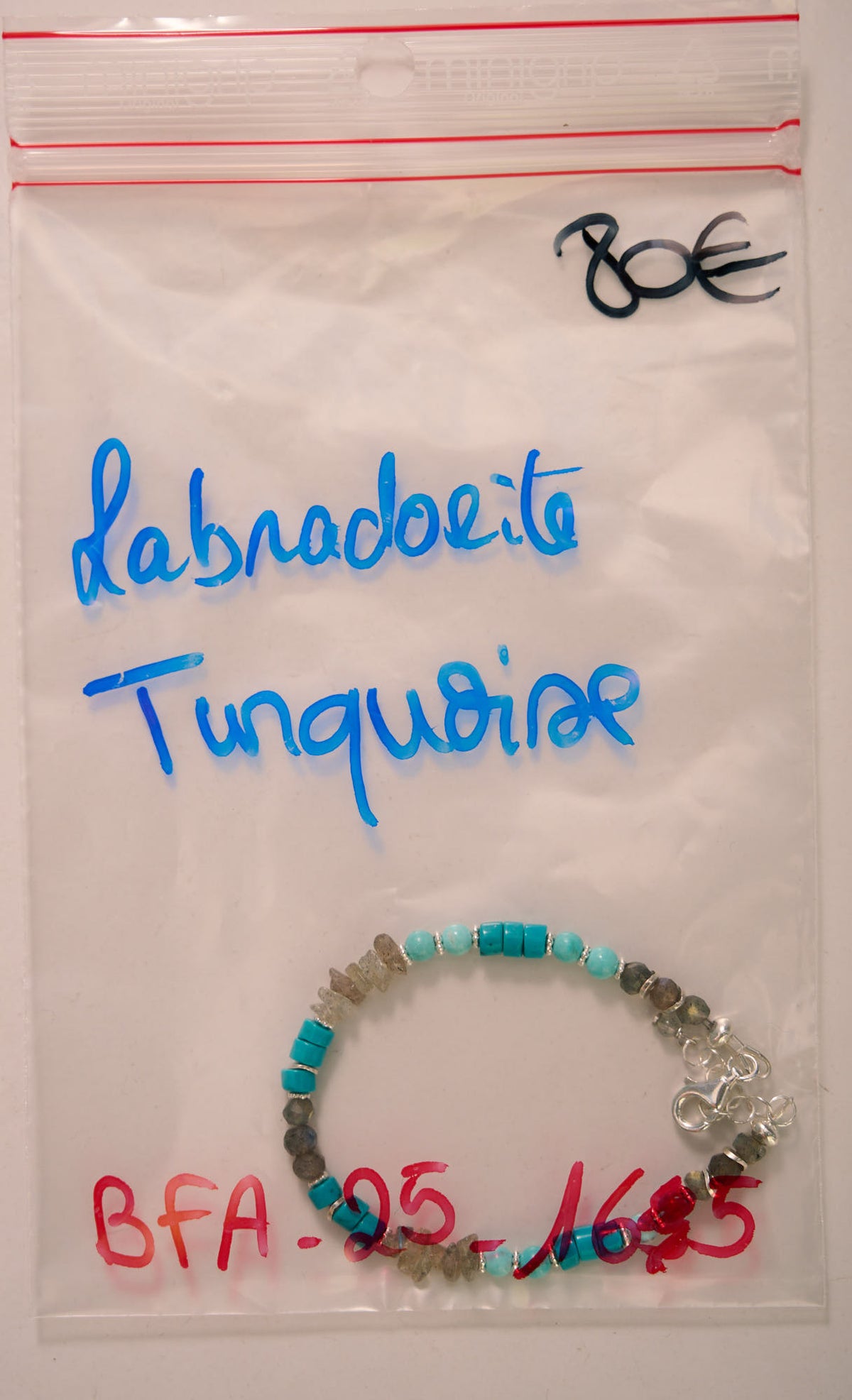 Bracelet en Labradorite et Turquoise
