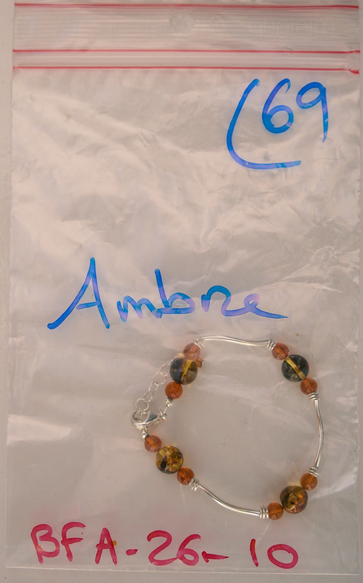 Bracelet en Ambre