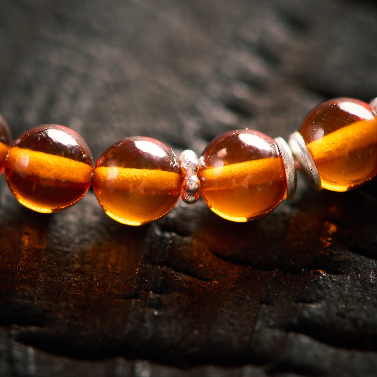 Bracelet en Ambre
