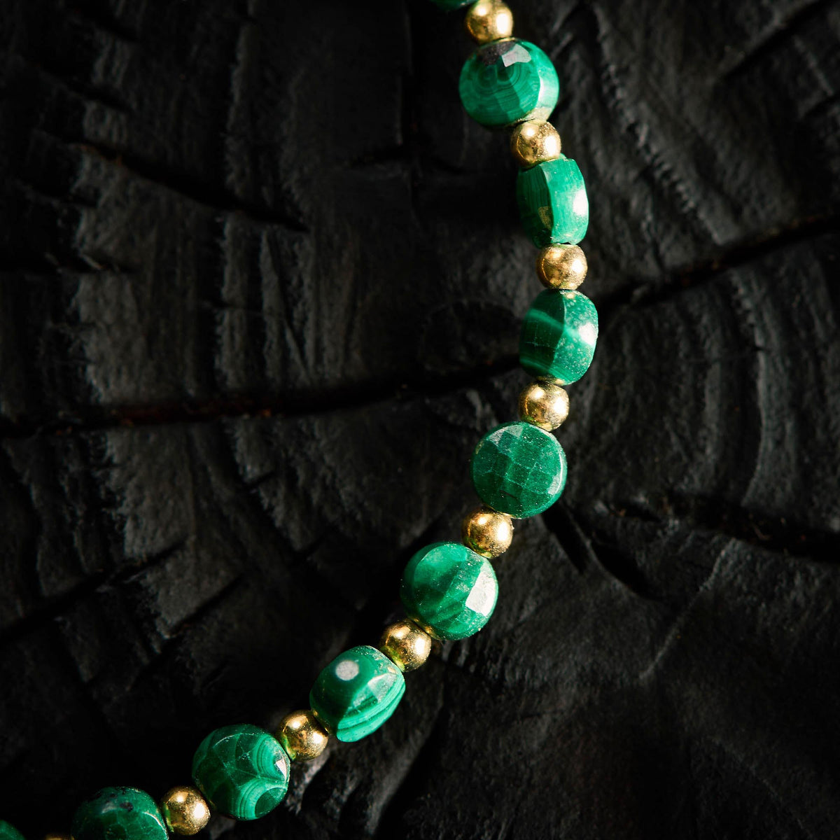 Bracelet en Malachite
