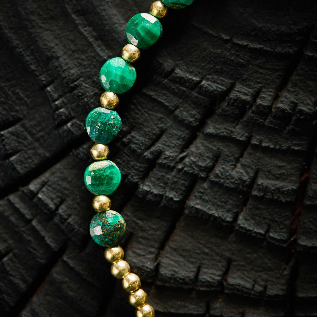 Bracelet en Malachite