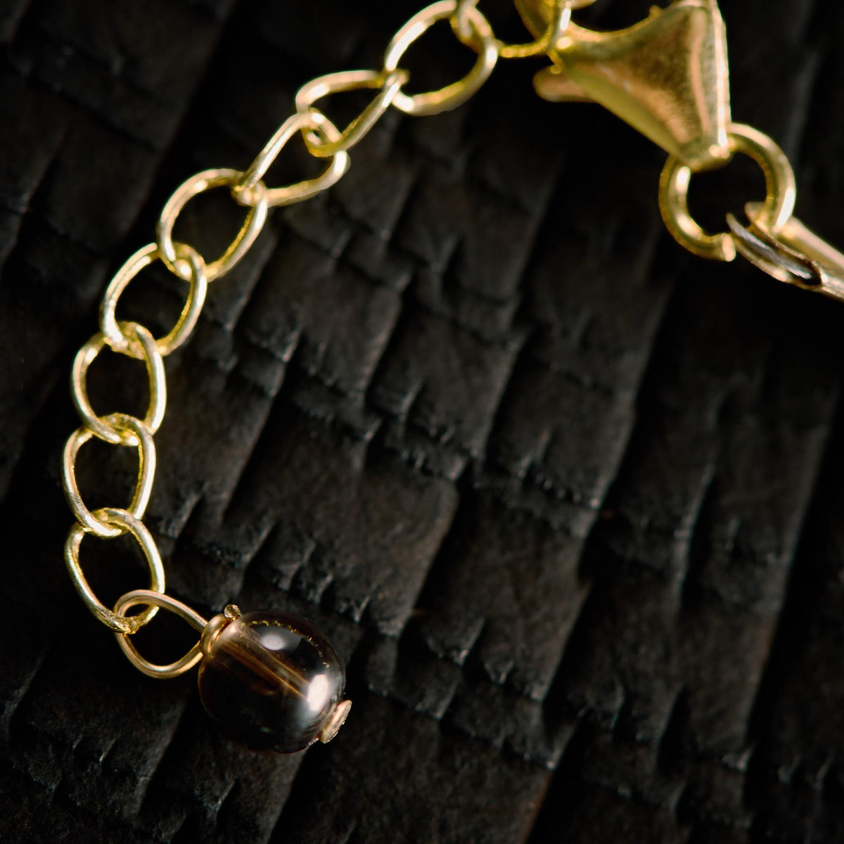 Bracelet en Quartz Rose et Quartz Citron