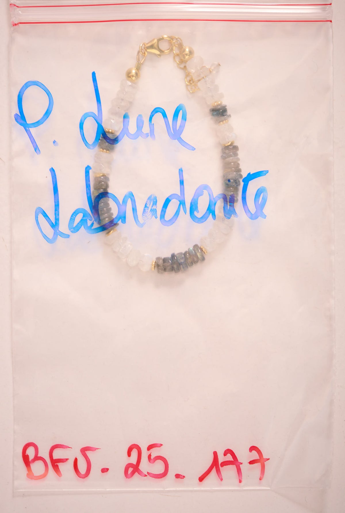 Bracelet en Pierre de Lune et Labradorite