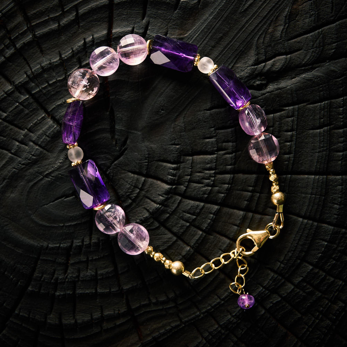 Bracelet en Améthyste