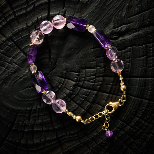 Bracelet en Améthyste