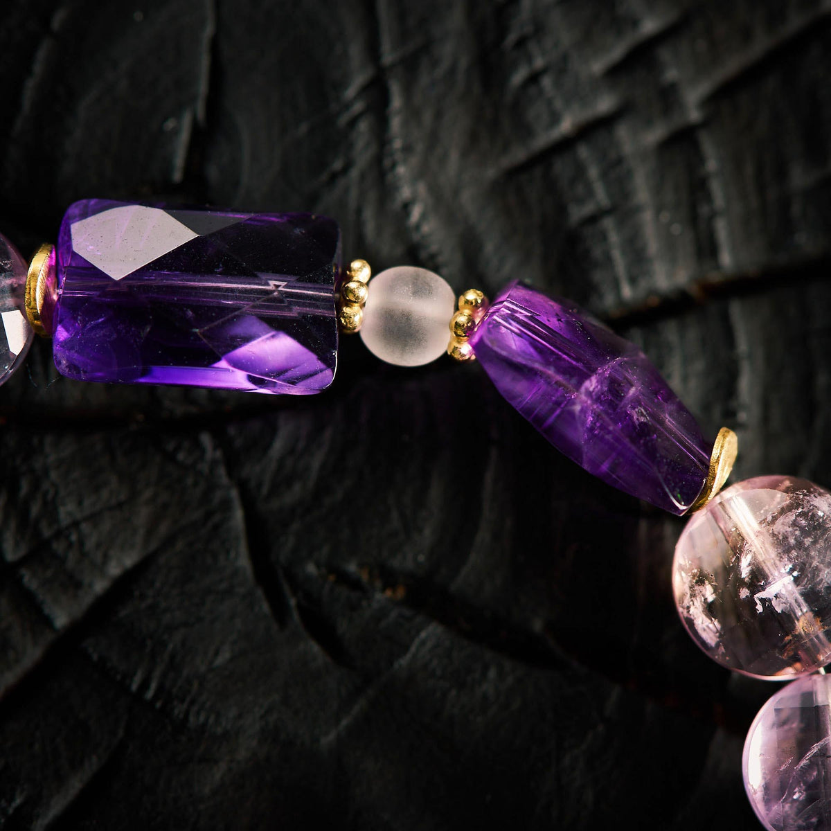Bracelet en Améthyste