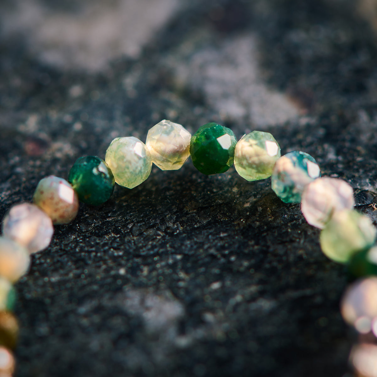 Bague en Agate Mousse
