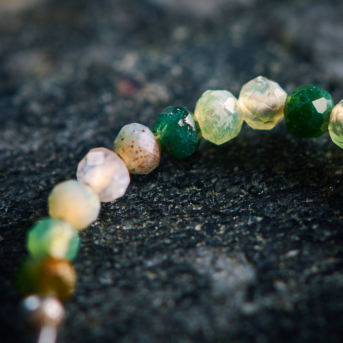 Bague en Agate Mousse