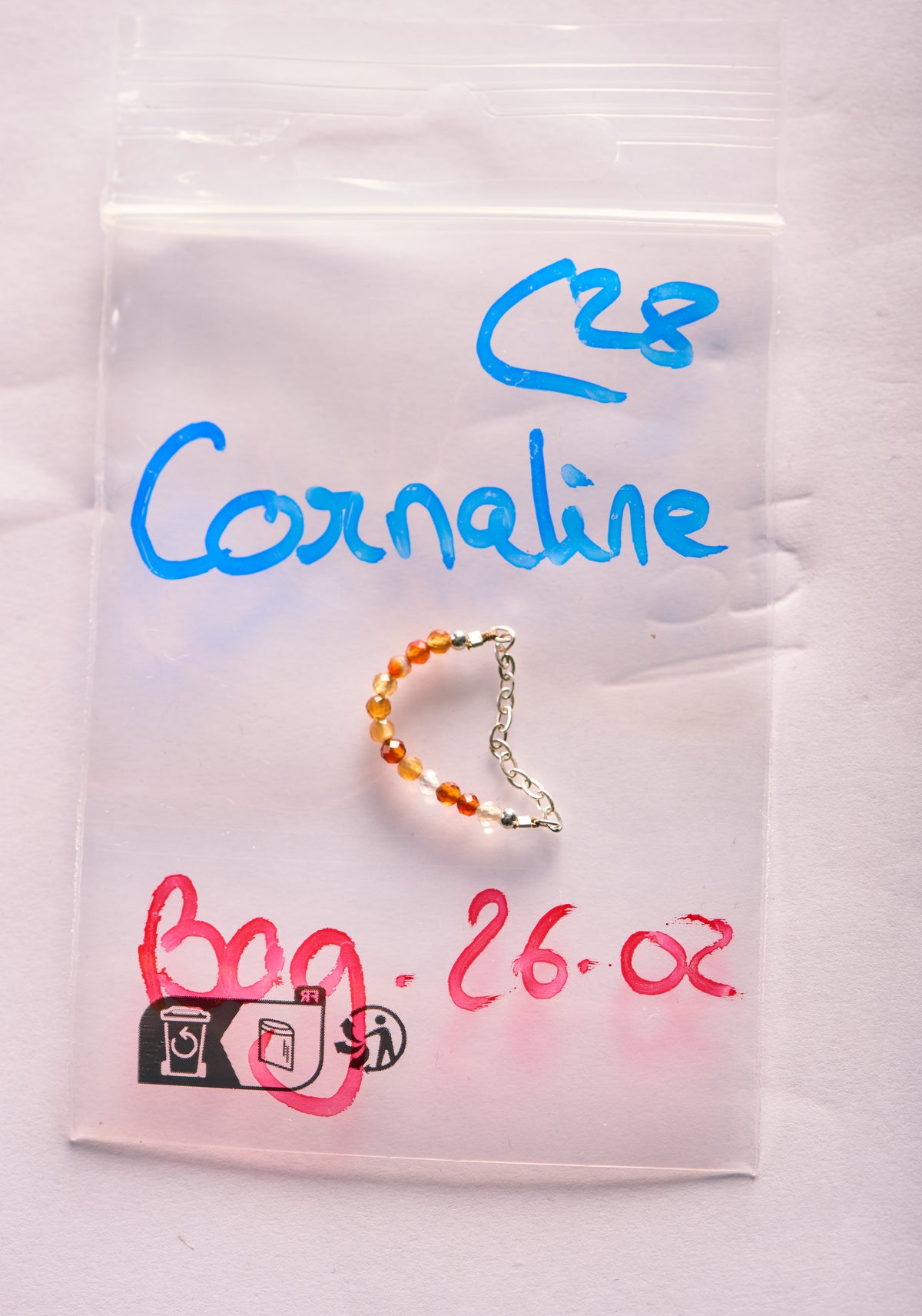 Bagues en Cornaline
