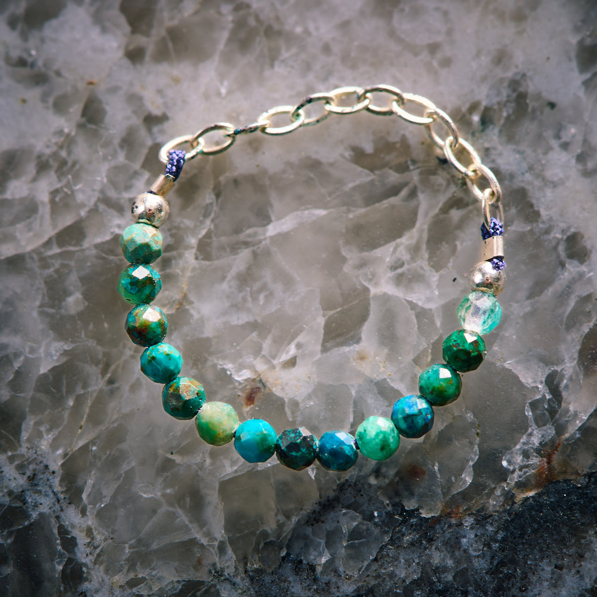 Bague en Chrysocolle
