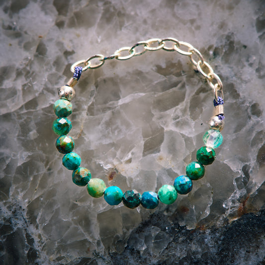 Bague en Chrysocolle