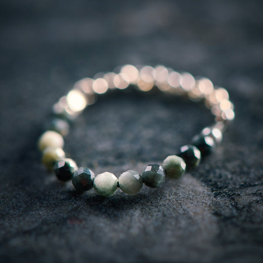 Bague en Agate Mousse