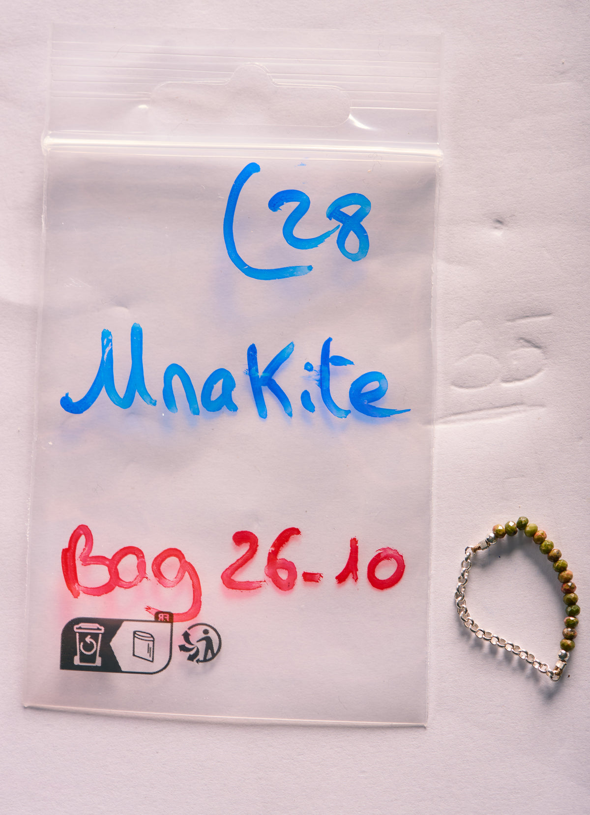 Bagues en Unakite