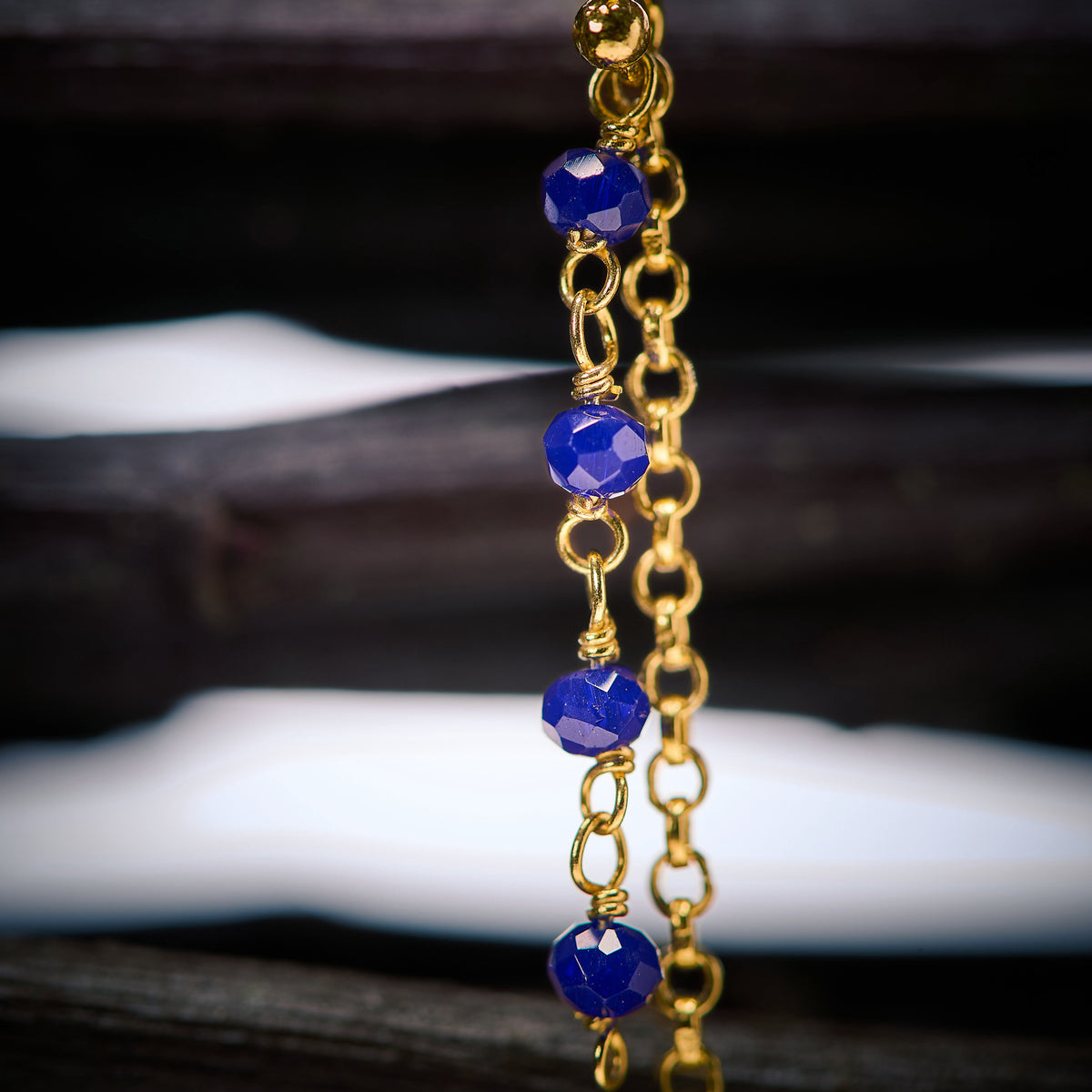 Boucles d'Oreilles en Lapis Lazuli