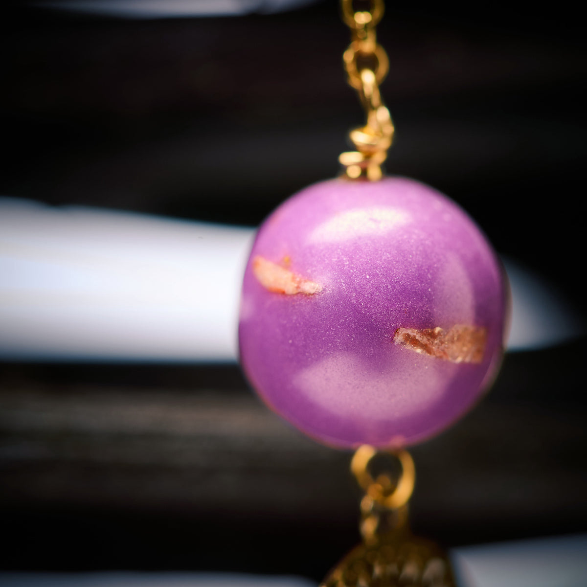 Boucles d'Oreilles en Phosphosidérite