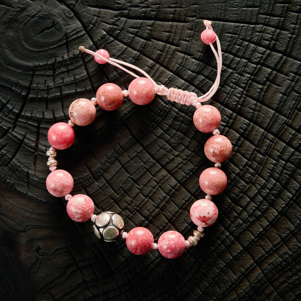 Bracelet shambala en Thulite