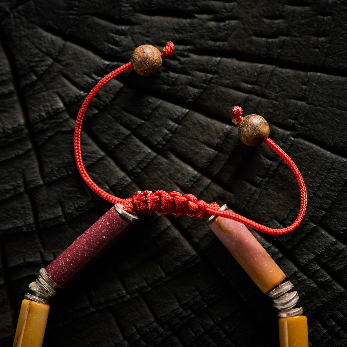 Bracelet shambala en Jaspe Mokaïte