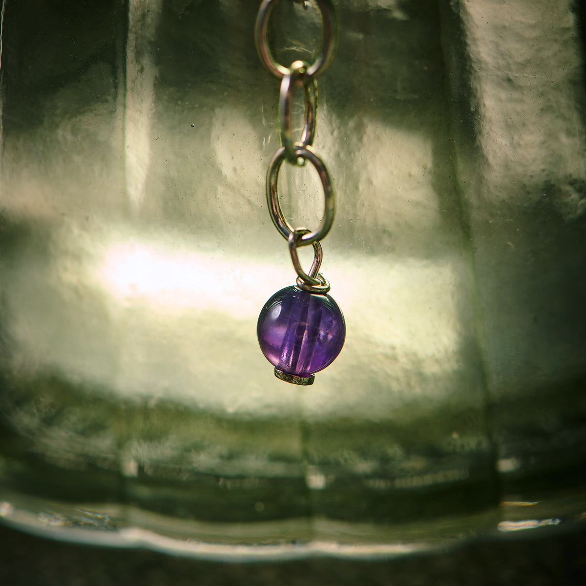 Collier en Améthyste et Apatite