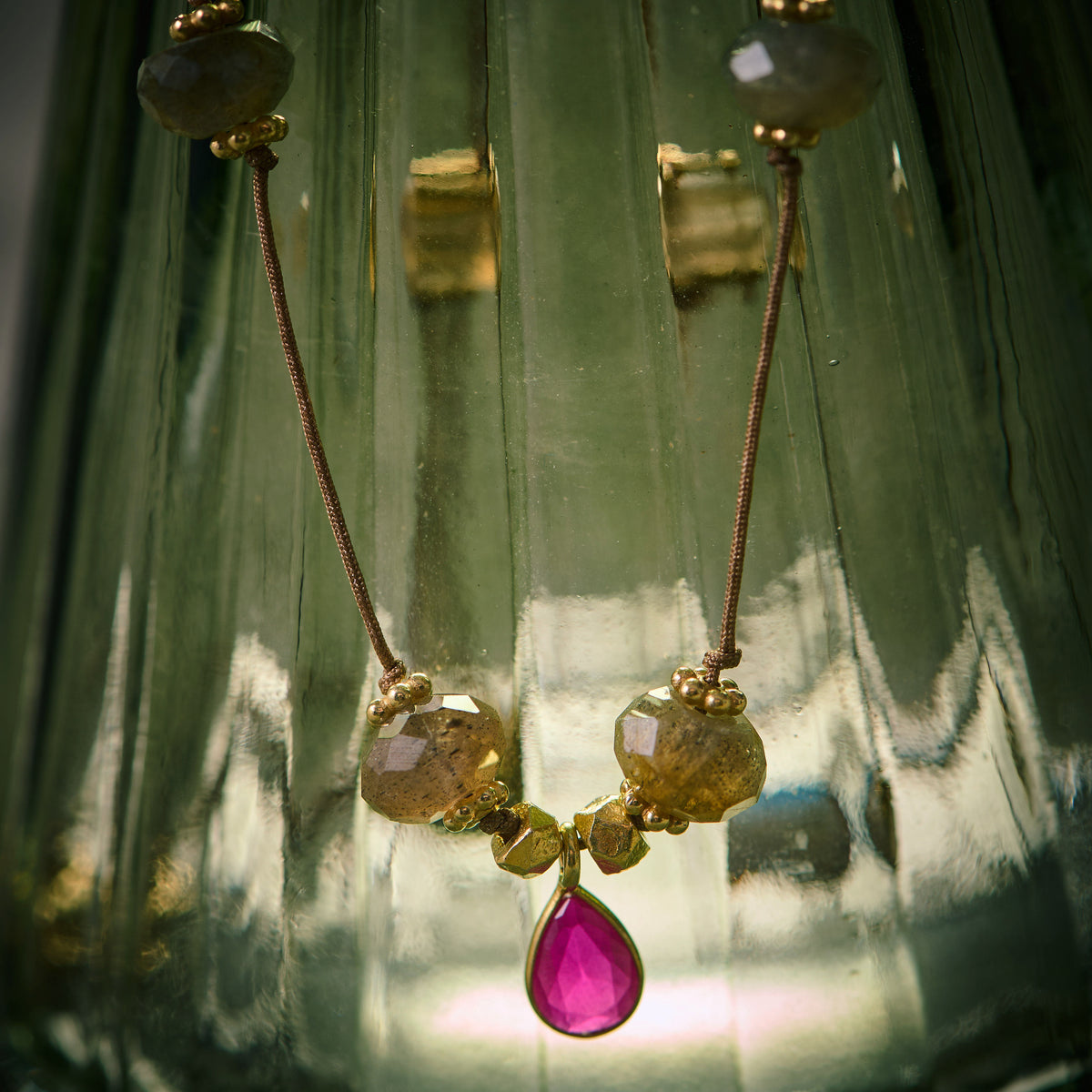 Collier en Labradorite