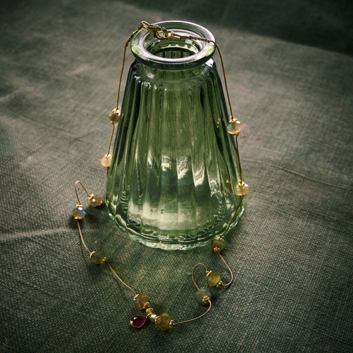 Collier en Labradorite