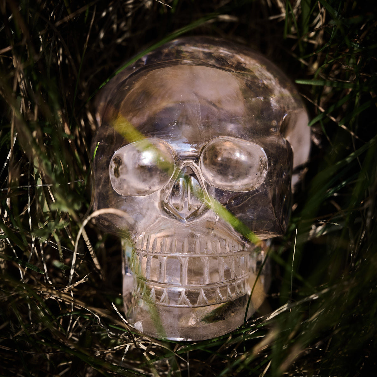 Crâne - Tête de mort en Cristal de Roche